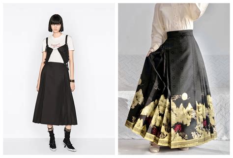 dior copy chinese dress|Dior skirt.